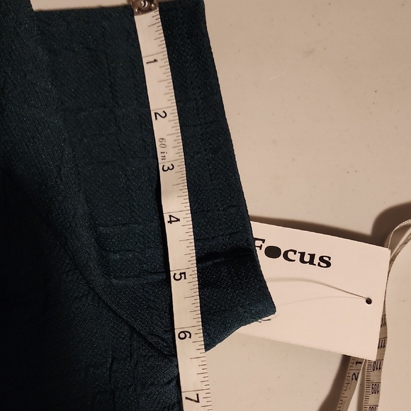 NWT Enfocus Studio Green Ribbed Sheath Midi Dress - Picture 4 of 10